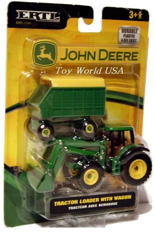 rc john deere tractor with loader